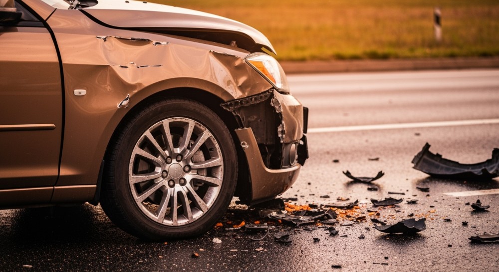 Kierowca w szpitalu po wypadku na ulicy 17 Stycznia – 66-latek uderzył w wysepkę