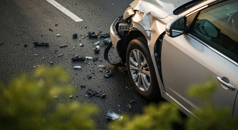 Pociąg zderzył się z samochodem na niestrzeżonym przejeździe w Kutnie – kierowca w ciężkim stanie, pasażerowie bez szwanku