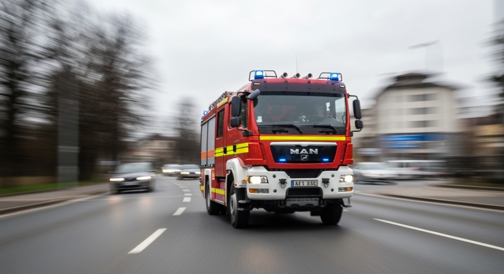 Pożar w Rawiczu: Lodówki w piwnicy spaliły się, mieszkańcy ewakuowani