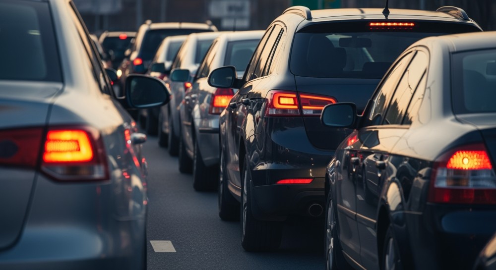 Utrudnienia w Lesznie: Policja kieruje ruchem na awaryjnym skrzyżowaniu